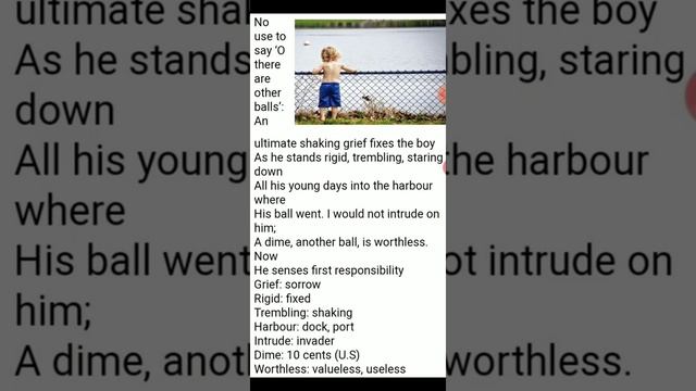Class-10 First Flight Poem-5 (The Ball Poem) смотреть онлайн