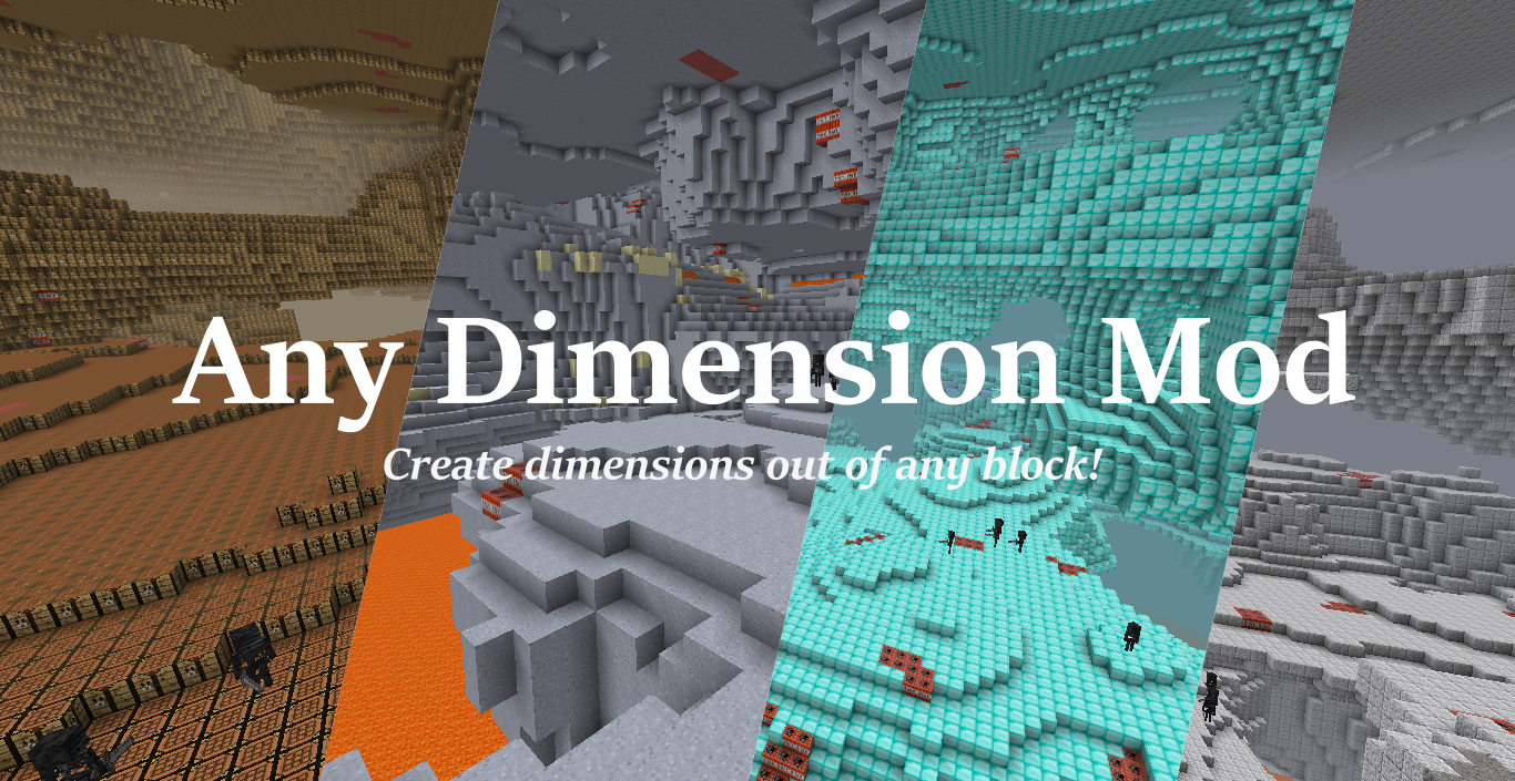 ОБЗОР МОДА Any Dimension Mod ДЛЯ MINECRAFT 1.7.10