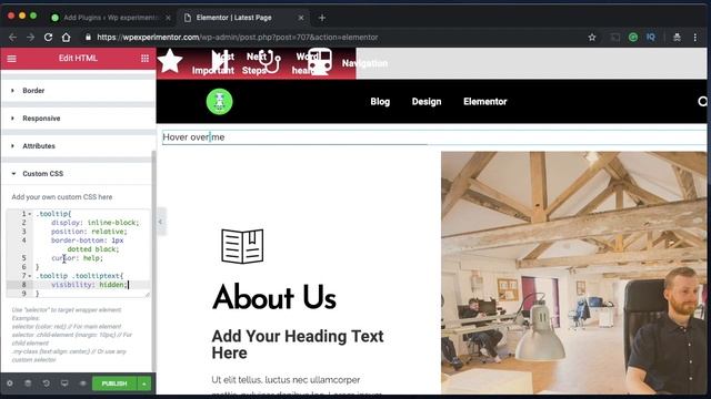 Create WordPress Tooltips using Elementor HTML widget[For Free] смотреть онлайн