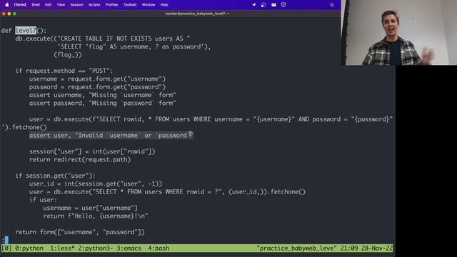Web Security - Connor - Live Session - 2022.11.28 смотреть онлайн