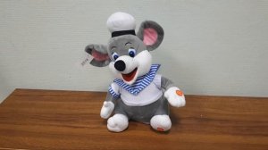Поющая и танцующая игрушка "Крыс морячок" 6 песен Символ 2020 года