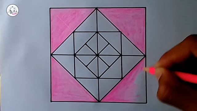 Geometry Design Drawing - Square Geometric Designs смотреть онлайн