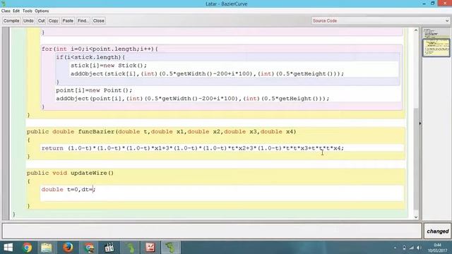 How to Implement Bazier Curve Function for Draw Wire in Greenfoot смотреть онлайн