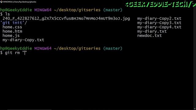 How to delete files from your git repository смотреть онлайн