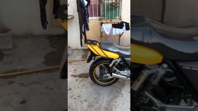 Honda cb400 super four 16 valve yellow 1997 kurdish Erbil смотреть онлайн