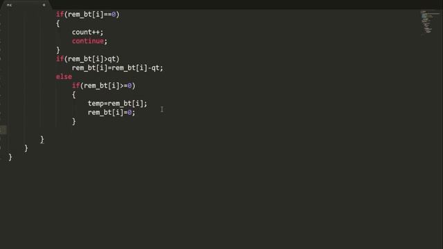 round robin scheduling program in c смотреть онлайн