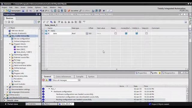 Blynk - Write Data to S7 Siemens PLC смотреть онлайн