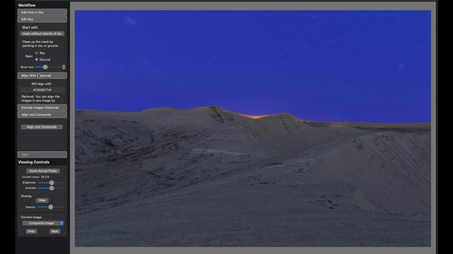 Stacking for Noise Reduction in Starry Landscape Stacker (Better Than Sequator?) смотреть онлайн