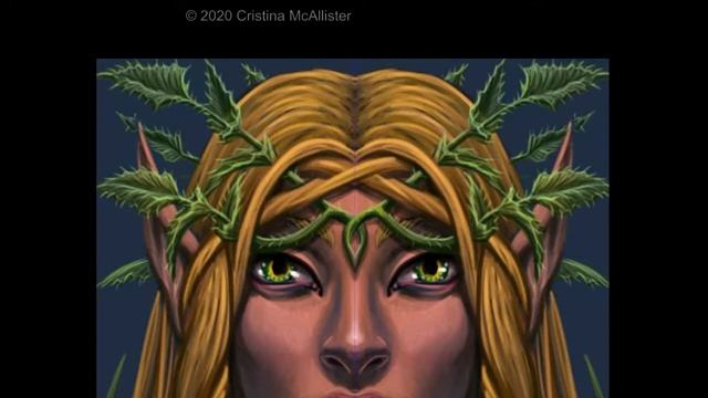 Watch me Paint: Nature Fairy Symmetry Sketch 10 смотреть онлайн
