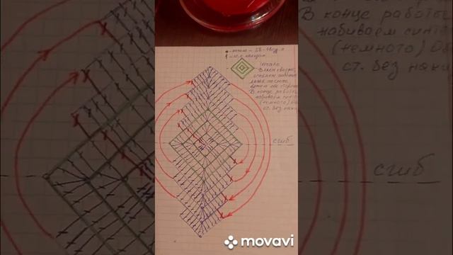 Елочка. Крючком. Схема. смотреть онлайн