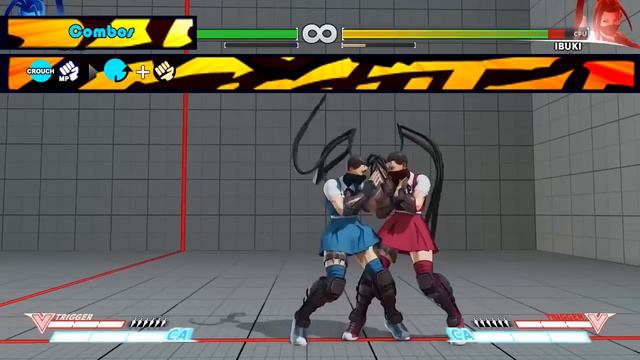 Street Fighter 5 - Ibuki Move List - Combos смотреть онлайн