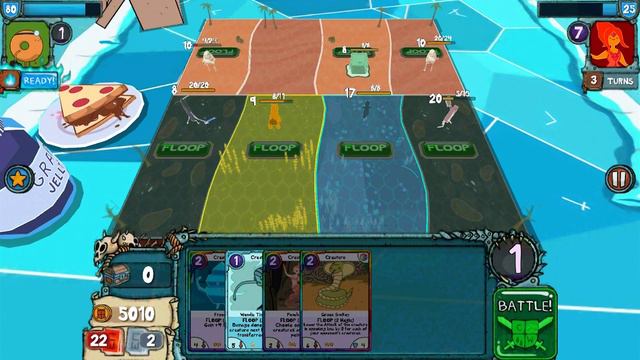 Adventure Time : Card Wars - CORN LORD 74 - iOS iPhone iPod iPad Android Wars смотреть онлайн