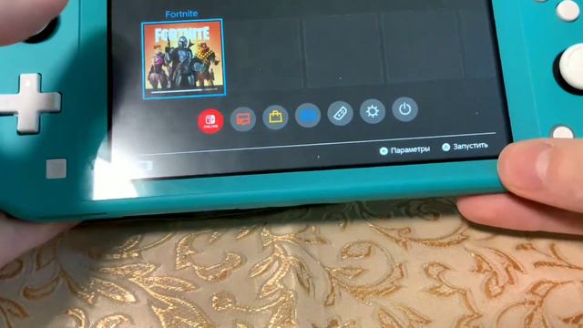 Распаковка Nintendo Switch Lite