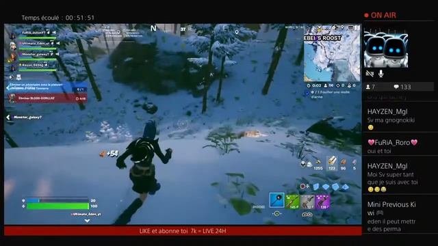 LIVE FORTNITE FR RUSH PALIER 30 VENEZ NOMBREUX ? смотреть онлайн