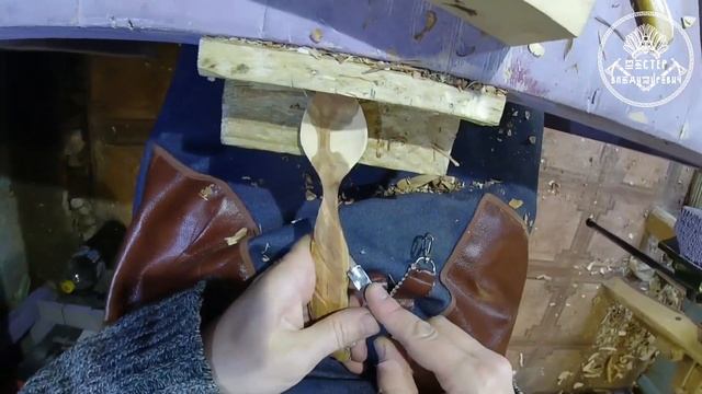 Как вырезать деревянную ложку своими руками. Мастер класс. смотреть онлайн