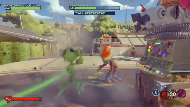 Plants Vs. Zombies: Battle For Neighborville PS4 Gameplay