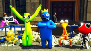 РАДУЖНЫЕ ДРУЗЬЯ ОГРАБИЛИ БАНК НА 5.000.000.$ В ГТА 5 МОДЫ ОБЗОР МОДА GTA 5 ИГРЫ