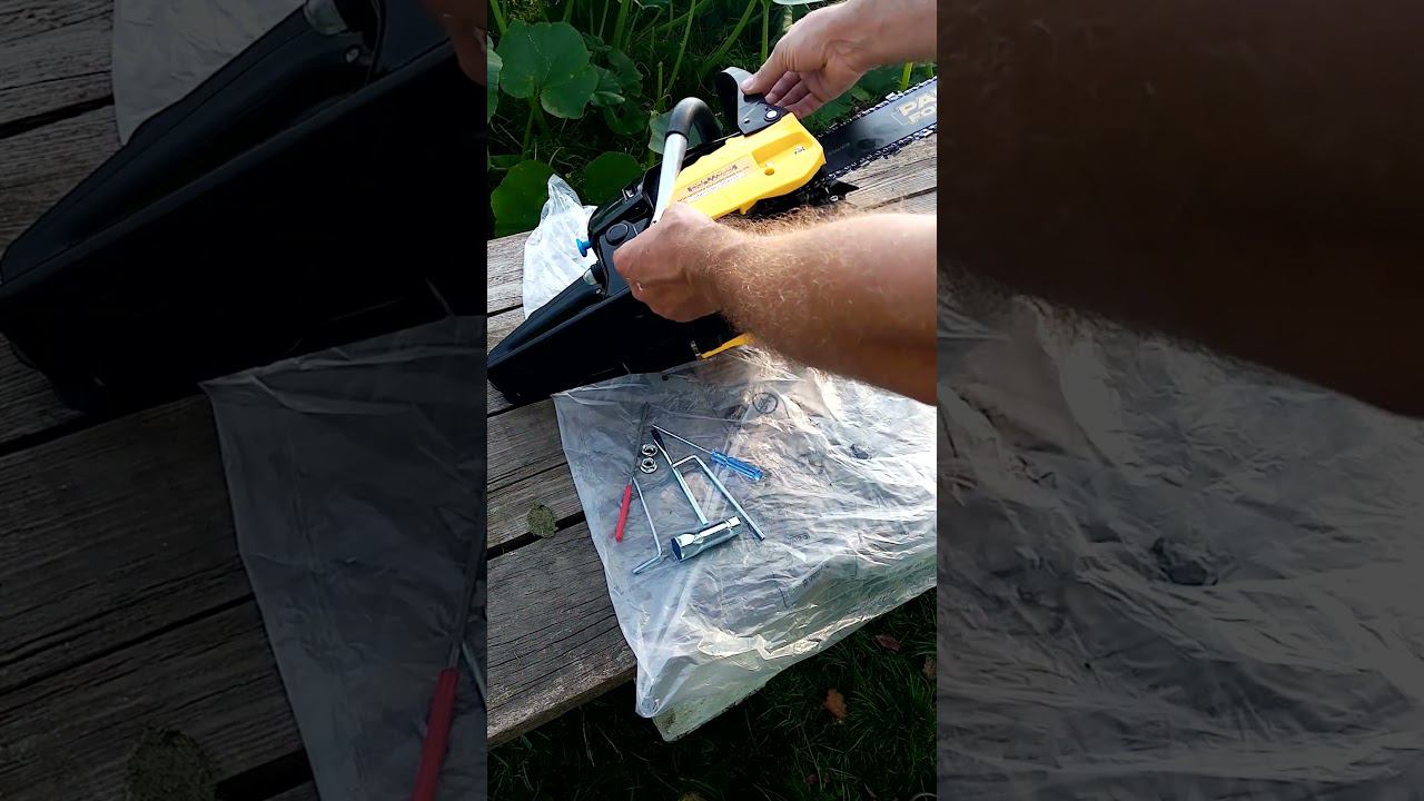 Обзор бензопилы PARTNER FOR GARDEN GS-516. смотреть онлайн