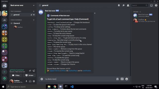 Advanced Discord Music Bot with Web Dashboard | Spotify Support смотреть онлайн