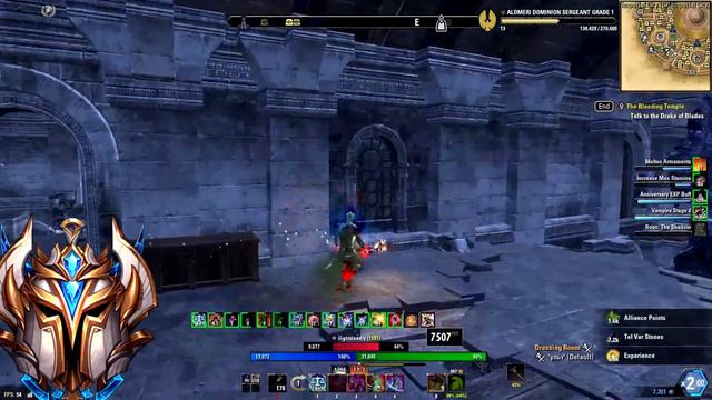 ESO PVP 201k Master Thief Telvars MACHINE STOLEN UNSTOPPABLE STAMINA DK Oneshot Ganker ESO PVP смотреть онлайн
