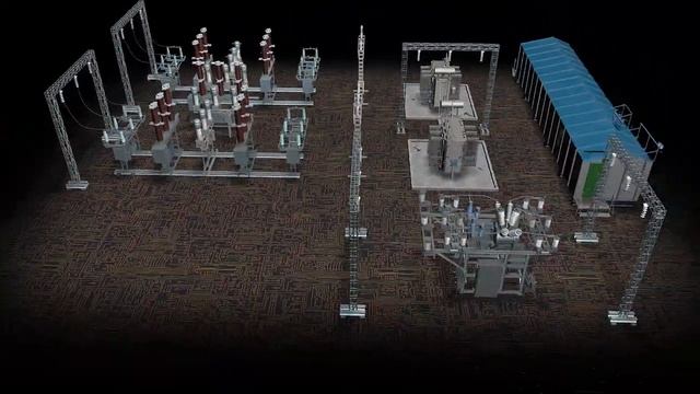 Station Of Power Transformatos 110kV