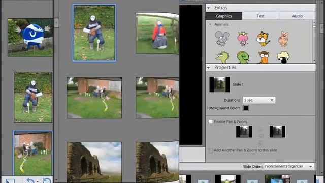 Learn how to use Photoshop Elements 11 - Part 22 - How to Create a Slideshow in Photoshop смотреть онлайн