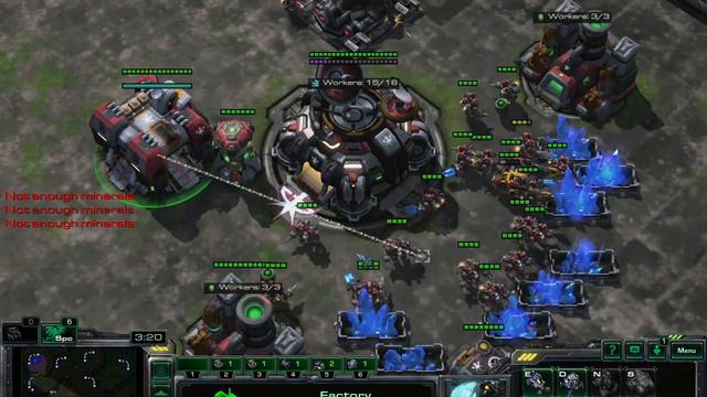StarCraft 2 [Player camera]: Hellbat/Marine push as counter to ling-no banes-any (TvZ) смотреть онлайн