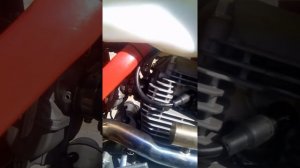 Победа над стрельбой в глушитель на ZUUM 250 cb