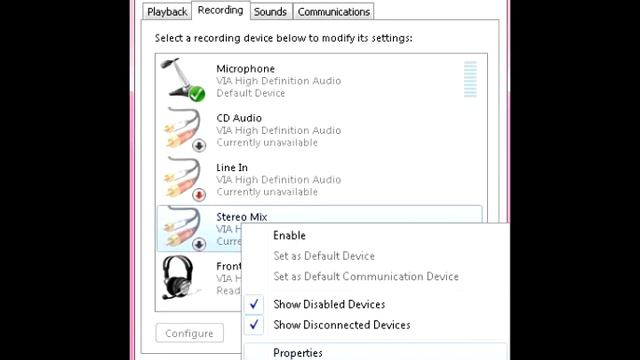 วิธีเปิด Stereo Mix ใน windows 7 смотреть онлайн
