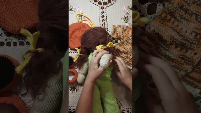 Авторская кукла Лена, обзор смотреть онлайн