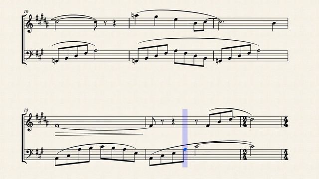 Minecraft - Wet Hands, Arr. for Trumpet/Euphonium Duet смотреть онлайн