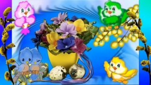 Детская пасха. Песню исполняет детский хор.