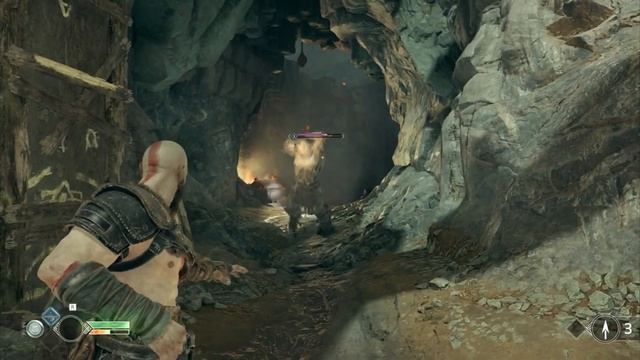 God of War 4 (2018) прохождение 4-Суровый Кратос и тренировка Атрея смотреть онлайн