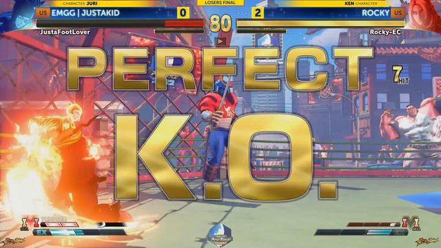 Justakid (Juri) vs. Rocky (Ken) - Top 8 - CPT 2022 North America Midwest смотреть онлайн