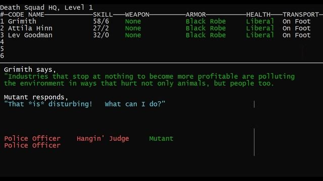 LGWI - Liberal Crime Squad v4.12.49 // 9 смотреть онлайн