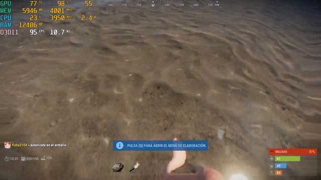 RUST - GTX NVIDIA 1660 - RYZEN 5 3600 смотреть онлайн