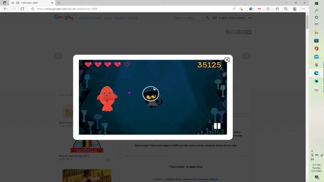 Halloween 2020: Magic Cat Academy 2 (Google Doodle 2020) | Full Game смотреть онлайн