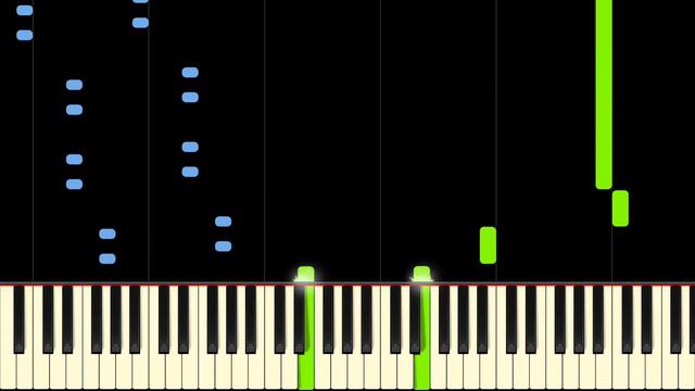 DOCTOR WHO THEME - Easy Piano Tutorial смотреть онлайн