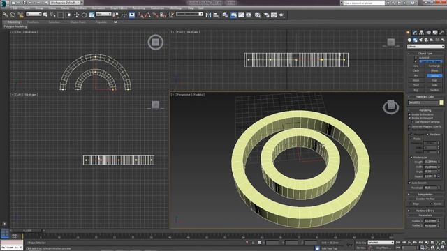 3D Max. Урок №11. Сплайны. Типы и построение. смотреть онлайн