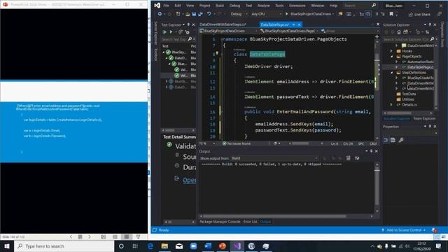 Automation- Selenium Using C# Specflow (NUnit)-Class 2D смотреть онлайн