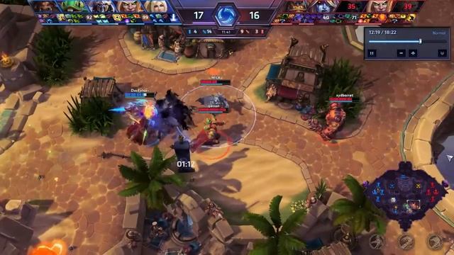 Sylvanas Pyro blast Dodge _Heroes of the Storm play смотреть онлайн