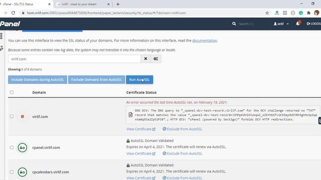How to install Free Auto SSL Certificate in cPanel смотреть онлайн
