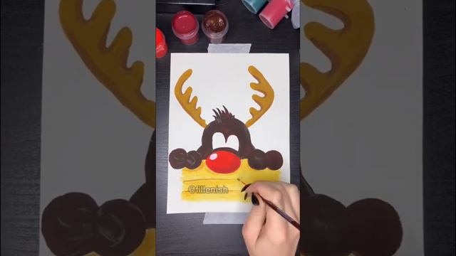 Рождественский олень 🎄 Жду тебя на канале в Телеге fillenish 💚 смотреть онлайн