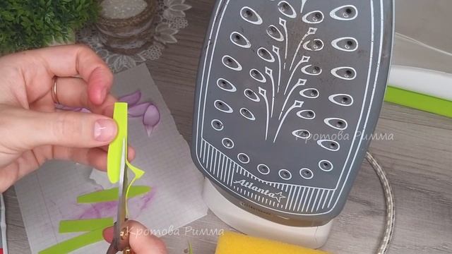 Крокусы из фоамирана, EVA Foam Paper Flovers, подарок на 8 марта ?