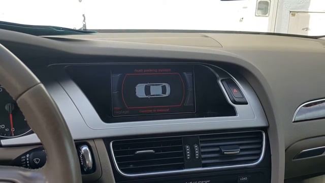 Activation affichage radar de recul sur mmi a4 b8 смотреть онлайн