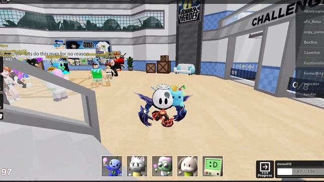 [ROBLOX] (Tower Heroes) Getting the Goblin Toy sticker and the Giga Slime boss modifier! смотреть онлайн