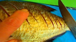 Как пожарить Речную Рыбу На Сковороде Простой  рецепт