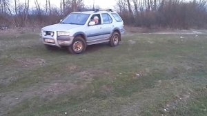 Опель Фронтера на бездорожье часть 1