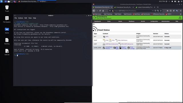 How to update feeds in OpenVas GVM смотреть онлайн