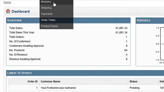 Ecommerce Electronics Store OpenCart Template